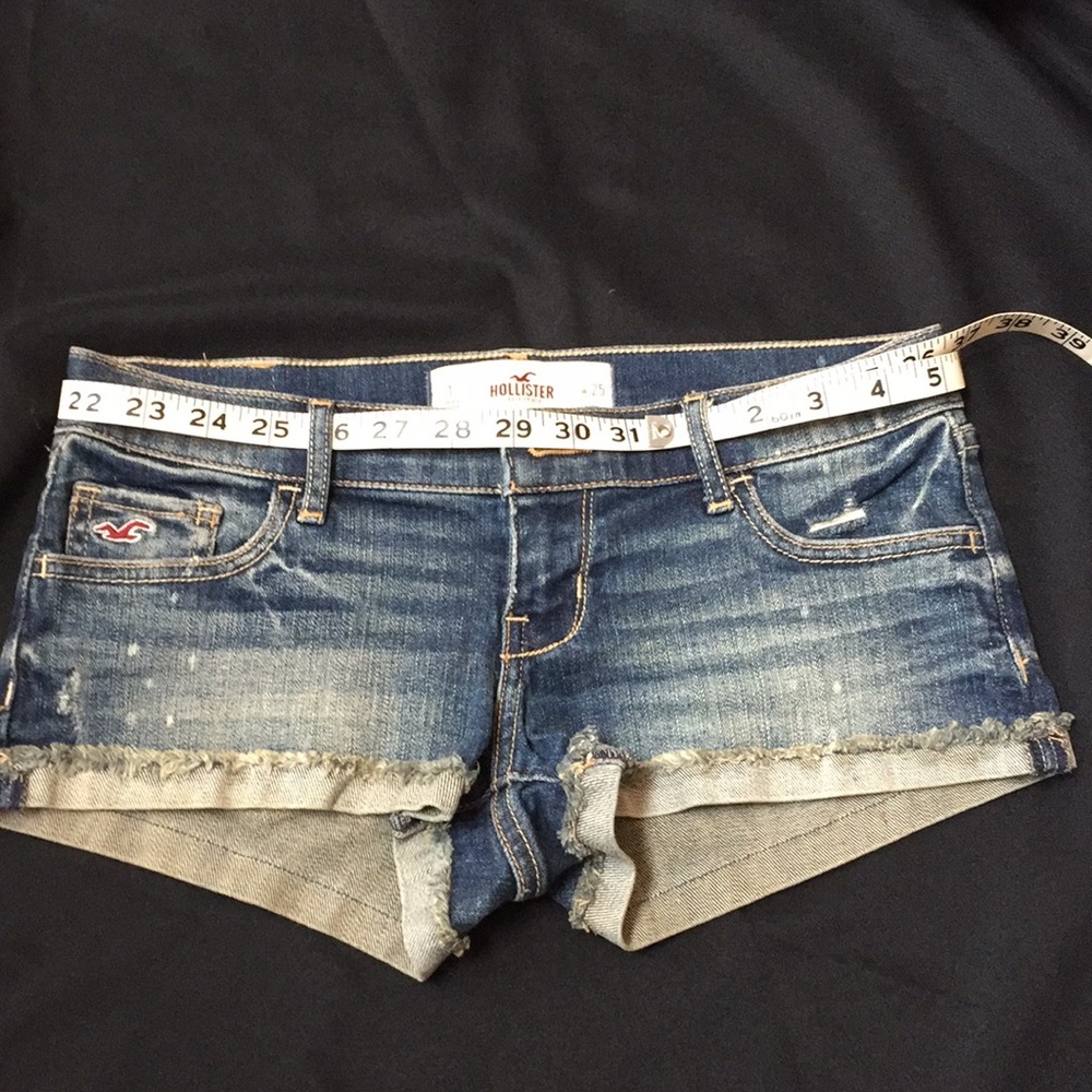 Hollister Distressed Jean Shorts